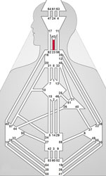 Human Design Kanal 23-43